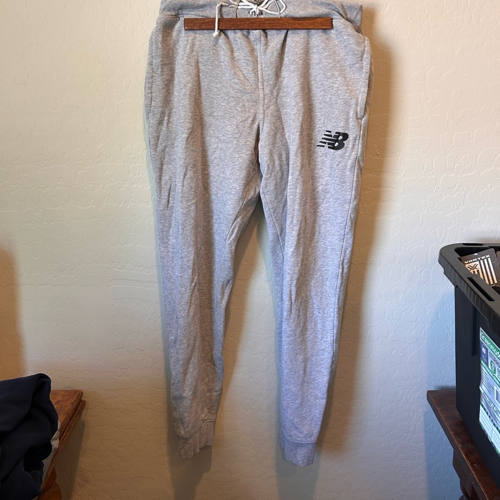New Balance Gray Jogger Sweatpants Women’s Large Athletic Lounge Pants